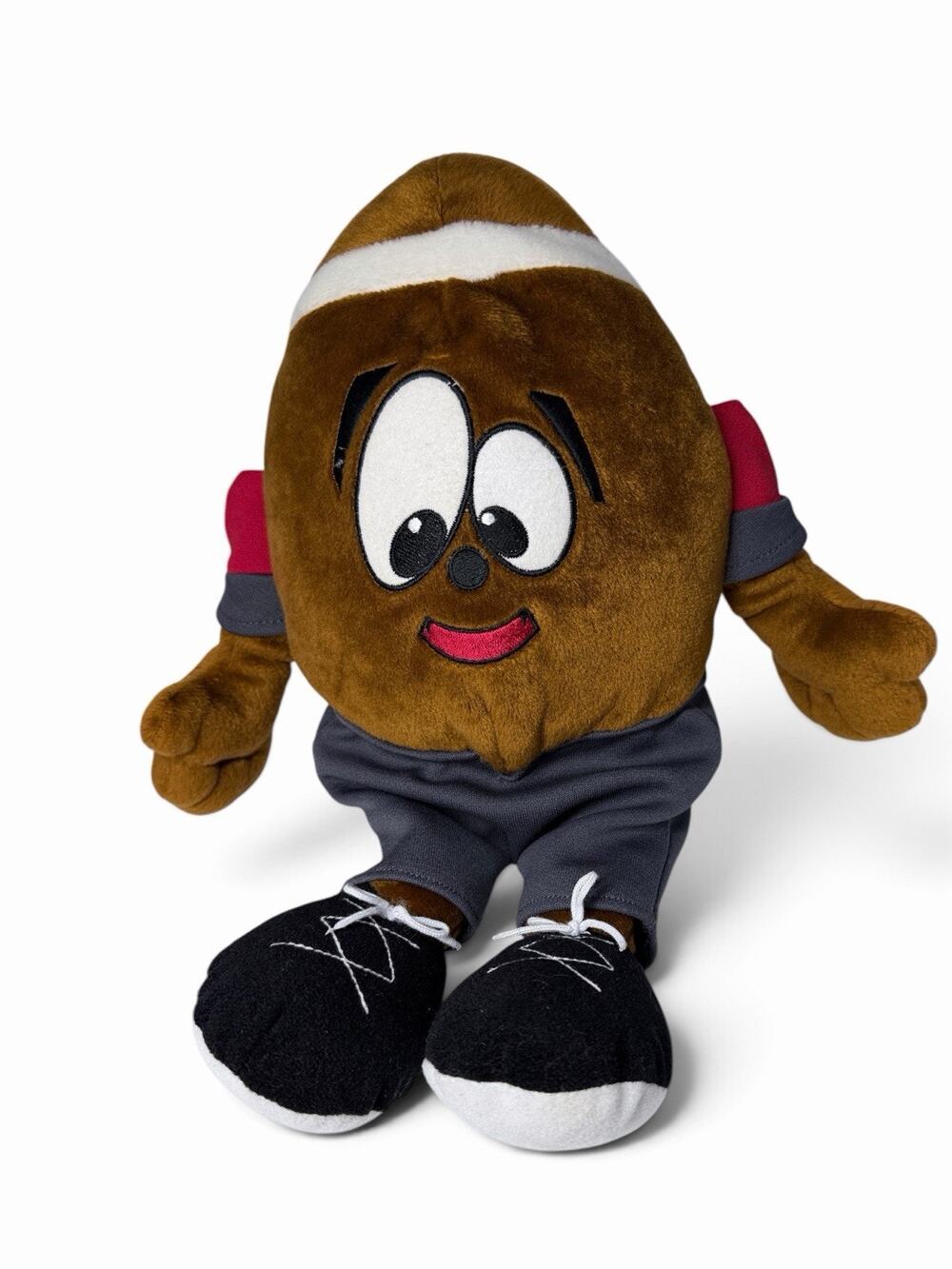 Vtg 90s Football Player Guy Plush Pillow 13 In Sports Toy Kentex International